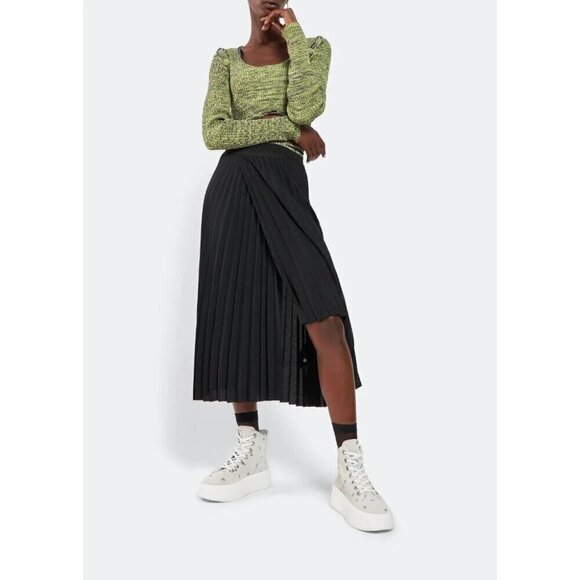 MM6 Maison Margiela 6 Platform Suede Sneakers 40 10 Womens Gray New - Picture 2 of 16